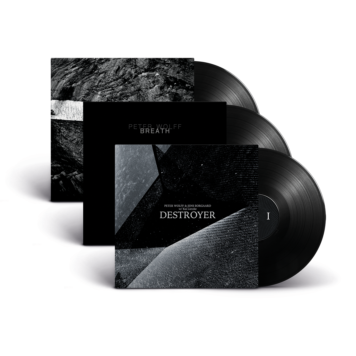 WOLFF & BORGAARD. 3x Black LP Bundle (PRE-ORDER)