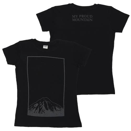 MY PROUD MOUNTAIN. Logo - (Girlie T-Shirt)