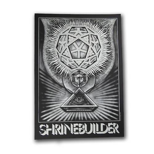SHRINEBUILDER. European Tour 2010 (Screenprint)