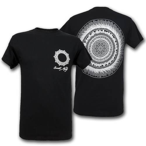 SCOTT KELLY. Mandala (Black T-shirt)