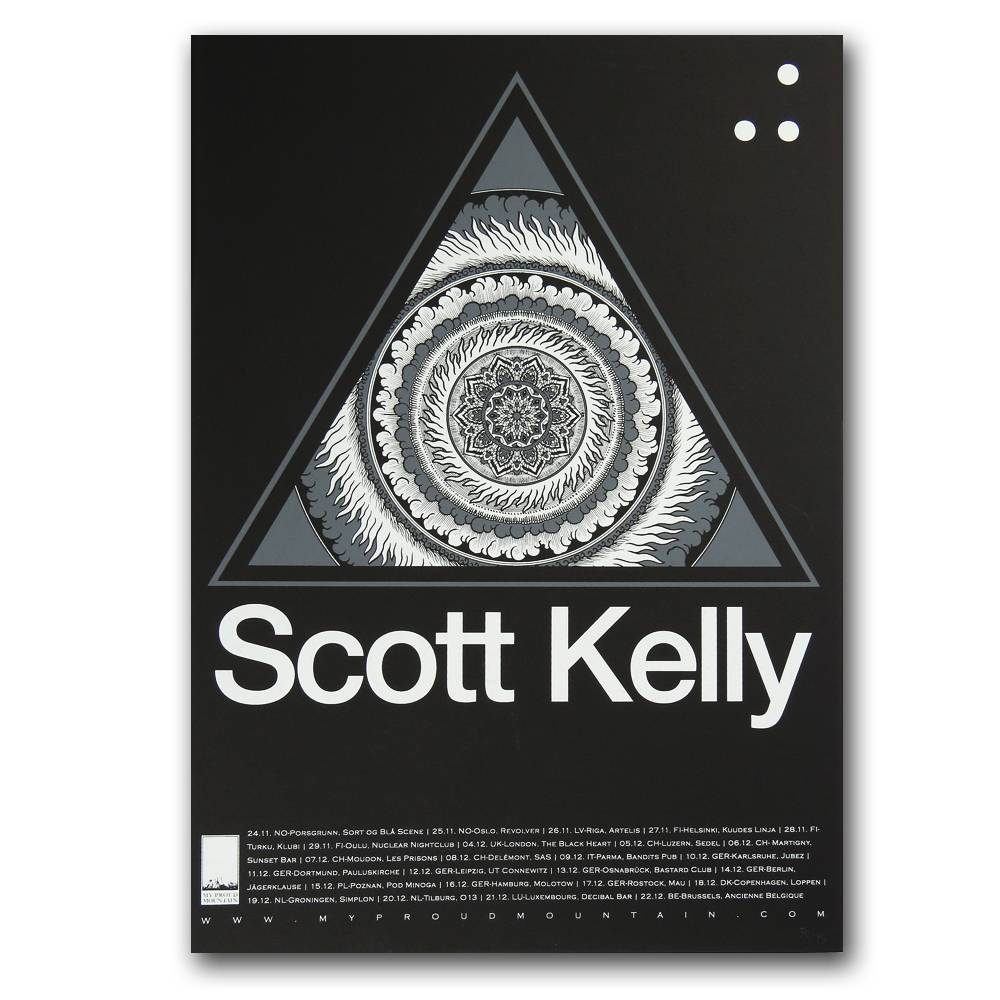 SCOTT KELLY. (Screenprint)