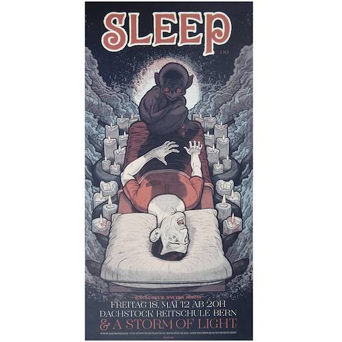 SLEEP. Exclusive Swiss Show (Screenprint)