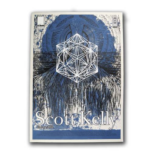SCOTT KELLY. European Tour 2012 (Screenprint)