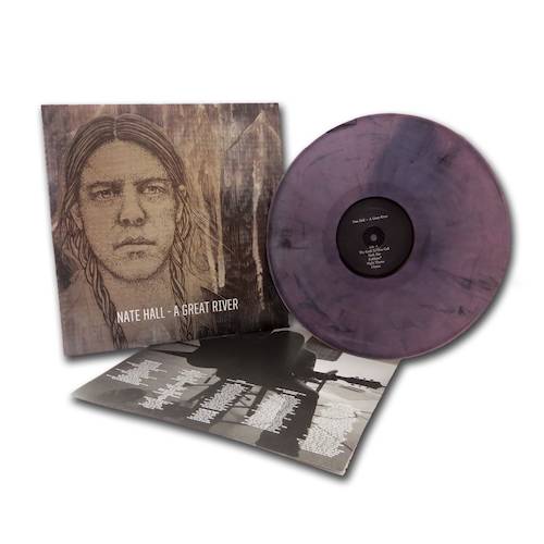 NATE HALL. A Great River LP (Purple)