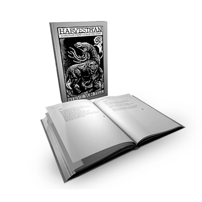 STEVE VON TILL. Harvestman - 23 Untitled Poems and Collected Lyrics
